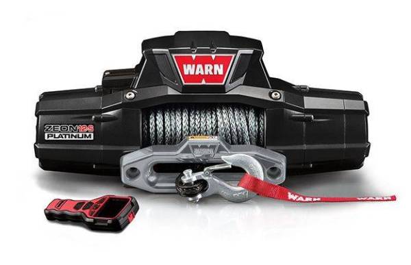 Warn - Warn 12 Volt Two 16 amp Accessory Ports 12000 LB Cap 80 Ft Spydura Synthetic Rope 95960