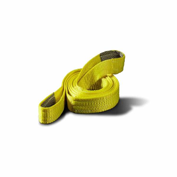 Warn - Warn 2 Inch Width x 8 Foot Length 14400 Pound Breaking Strength Yellow Nylon Webbing 88897