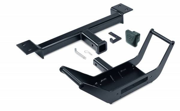 Warn - Warn 9.5xp XD9i XD9 M8 M6 and Tabor 9K Winches Receiver Hitch Mount Black Steel 26370
