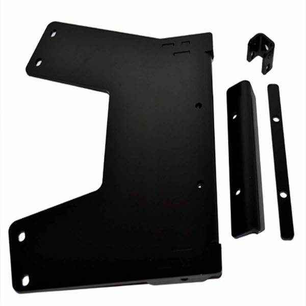 Warn - Warn Center Kit Black Includes Mounting Bracket and Hardware 80260