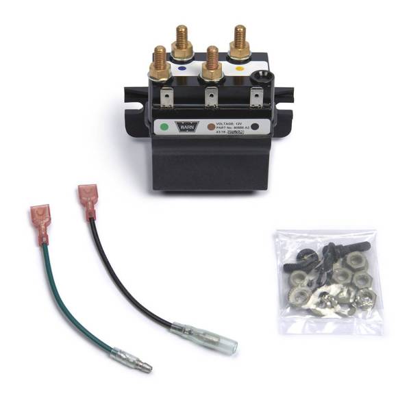 Warn - Warn Contactor For DC800/ DC1000/ DC1200 12 Volt Permanent Magnet Motor With Bracket 83321