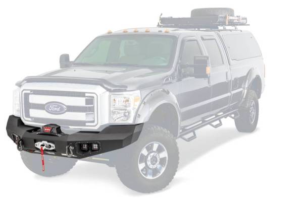 Warn - Warn Direct-Fit Baja Grille Guard With Ports for Sonar Parking Sensors if Applicable 100917