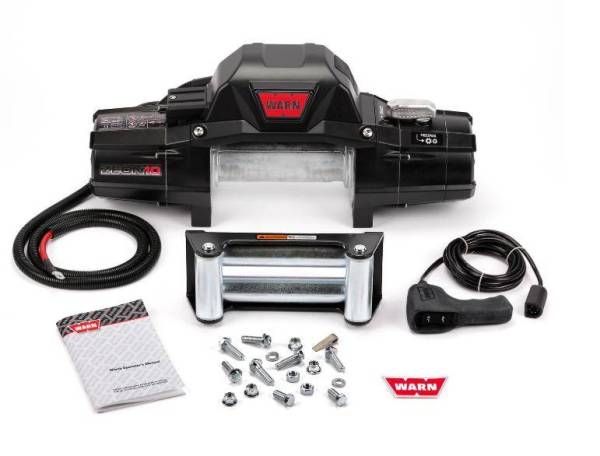 Warn - Warn Direct-Fit Hardware Included W/O Grille Guard Black Steel 90665