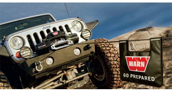Warn - Warn Drape Over Winch Cable to Absorb Cable Whip; Recovery Bag; Black 91575