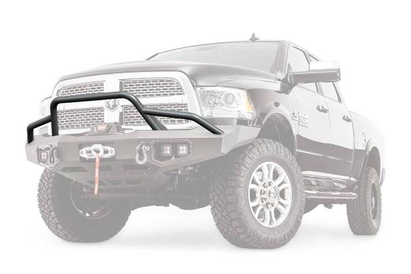 Warn - Warn Powder Coated Black Steel With Brush Guard Skid Plate Step Plate 100473