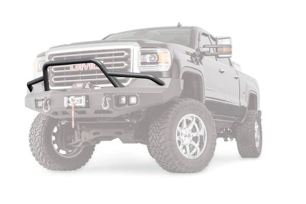 Warn - Warn Powder Coated Black Steel With Brush Guard Skid Plate Step Plate 100476