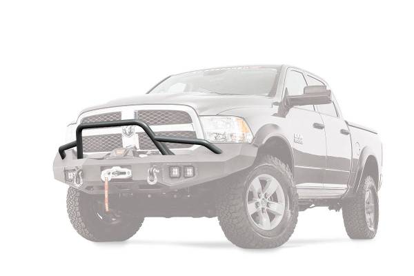 Warn - Warn Powder Coated Black Steel With Brush Guard Skid Plate Step Plate. 100475