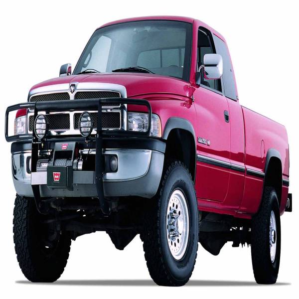Warn - Warn Powder Coated Black Without Brush Guard Without Skid Plate Without Step Plate 30092