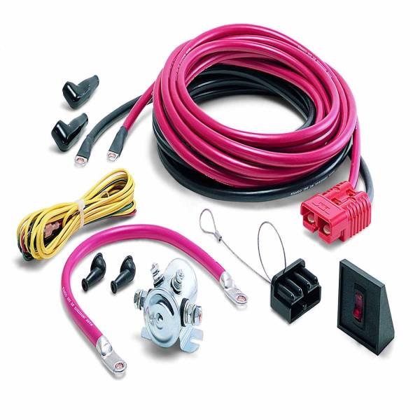 Warn - Warn Rear Mounting of Portable Winch 20 Ft Power Lead and Power Interrupt Kit 32963