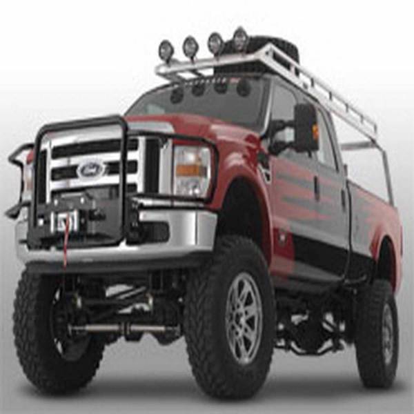 Warn - Warn Without Insert Bars; Powder Coated; Black; Grille Guard Required 80162