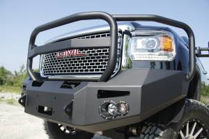 Fab Fours - Fab Fours Premium Heavy Duty Winch Front Bumper GM14-A3150-1 - Image 4