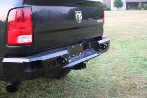 Fab Fours - Fab Fours Heavy Duty Rear Bumper DR09-W2950-B - Image 3