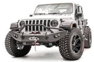 Fab Fours - Fab Fours Lifestyle Winch Bumper JL18-B4652-B - Image 1