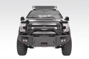 Fab Fours - Fab Fours Premium Heavy Duty Winch Front Bumper FF15-H3252-B - Image 2