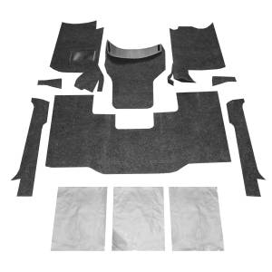 BedRug - BedRug JEEP BEDRUG 76-95 JEEP CJ-7/YJ FRONT KIT 8PC FLOOR KIT (INCLUDES HEAT SHIELDS) BRCYJ76F - Image 7