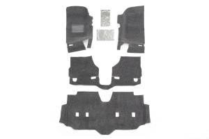 BedRug - BedRug JEEP BEDRUG 07+JEEP JK UNLTD 4DR FRONT 4PC FLOOR KIT (INC HEAT SHIELDS) BRJK07F4 - Image 4