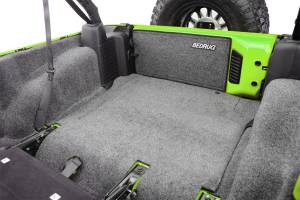 BedRug - BedRug JEEP BEDRUG 11+JK UNLTD 4DR RR 5PC CARGO KIT (INC TLGTE/TUB LINER) BRJK11R4 - Image 2