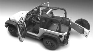 BedRug - BedRug JEEP BEDRUG 18+JL 2DR CARGO BRJL18R2 - Image 1