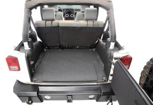 BedRug - BedRug JEEP BEDTRED 07-10 JEEP JK 2DR REAR 5PC CARGO KIT (INC TLGTE/TUB LINER) BTJK07R2 - Image 1