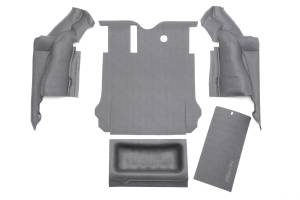 BedRug - BedRug JEEP BEDTRED 07-10 JK UNLTD 4DR RR 5PC CARGO KIT (INC TLGTE/TUB LINER) BTJK07R4 - Image 7