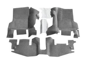 BedRug - BedRug JEEP BEDTRED 97-06 TJ/LJ FRONT 3PC FLR KIT (W CNTR CNSL)-HT SHLDS BTTJ97F - Image 3