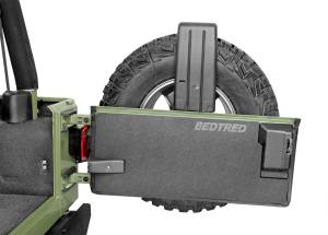 BedRug - BedRug JEEP BEDTRED 97-06 JEEP TJ 97-06 REAR 4PC CARGO KIT (INCLUDES TAILGATE) BTTJ97R - Image 2