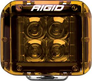 Rigid Industries - Rigid Industries RIGID Light Cover For D-SS Series LED Lights; Amber Single 32183 - Image 1
