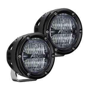Rigid Industries - Rigid Industries RIGID 360-Series DOT/SAE J583 4 Inch White LED Fog Light Pair 36110 - Image 1