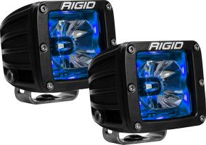 Rigid Industries - Rigid Industries RIGID Radiance Pod With Blue Backlight; Surface Mount; Black Housing Pair 20201 - Image 2