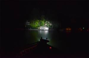 Rigid Industries - Rigid Industries RIGID Minn Kota Fortrex Trolling Motor Mount LED Light Kit; Includes SR-M PRO 400033 - Image 1