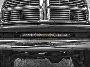 Rigid Industries - Rigid Industries RIGID 2004-2015 Dodge Ram 2500/3500 Bumper Mount Kit; Fits 20 Inch SR-Series 40240 - Image 1