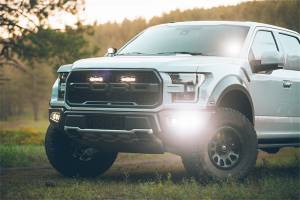 Rigid Industries - Rigid Industries RIGID 2017-2020 Ford Raptor Fog Light Mount Kit; Fits 6 D-Series LED Lights 41611 - Image 1