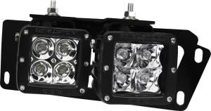 Rigid Industries - Rigid Industries RIGID 2010-2017 Dodge Ram 2500/3500 And 2009-2012 Ram 1500 RIGID Fog Mount Kit 46510 - Image 2
