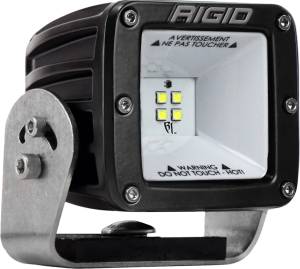 Rigid Industries - Rigid Industries RIGID 2X2 115 Degree DC LED Scene Light; Surface Mount; Black Housing Single 681513 - Image 2