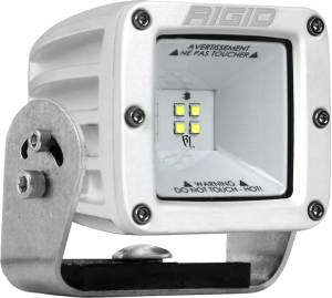 Rigid Industries - Rigid Industries RIGID 2X2 115 Degree DC LED Scene Light; Surface Mount; White Housing Single 681613 - Image 2