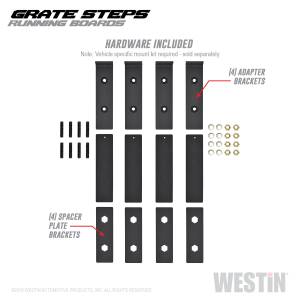 Westin - Westin Grate Steps Running Boards 27-74705 - Image 1