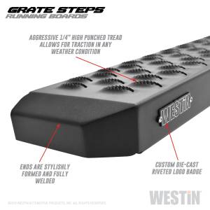 Westin - Westin Grate Steps Running Boards 27-74705 - Image 4