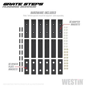 Westin - Westin Grate Steps Running Boards 27-74715 - Image 4