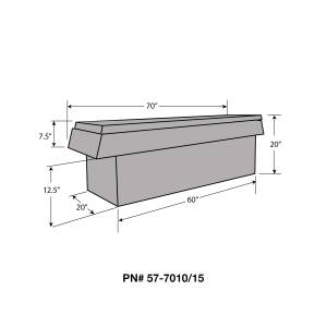 Westin - Westin HDX Full Size Crossover Tool Box 57-7010 - Image 4