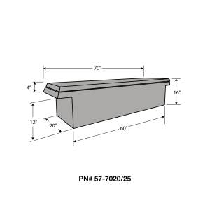 Westin - Westin HDX Full Size Crossover Tool Box 57-7020 - Image 3