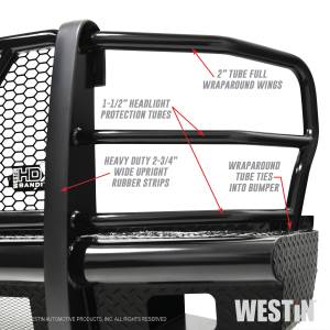 Westin - Westin HDX Bandit Front Bumper 58-31125 - Image 7