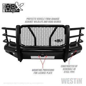 Westin - Westin HDX Bandit Front Bumper 58-31145 - Image 7