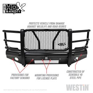 Westin - Westin HDX Bandit Front Bumper 58-31155 - Image 5