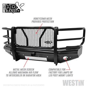 Westin - Westin HDX Bandit Front Bumper 58-31155 - Image 12