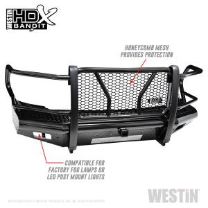 Westin - Westin HDX Bandit Front Bumper 58-31175 - Image 7