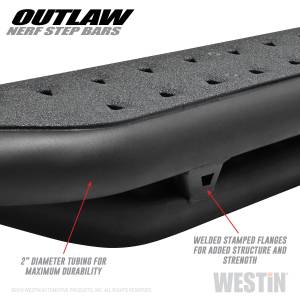 Westin - Westin Outlaw Nerf Step Bars 58-53835 - Image 7