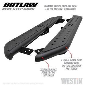 Westin - Westin Outlaw Nerf Step Bars 58-53835 - Image 9