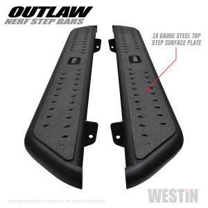 Westin - Westin Outlaw Nerf Step Bars 58-53935 - Image 6