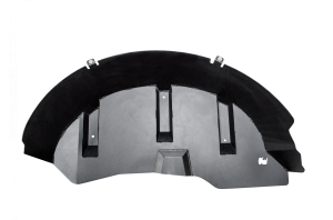 Go Rhino - Go Rhino Jeep JK Rear Wheel Well Inner Fender Liners, Black Textured Alum Pair 702002T - Image 3