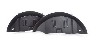 Go Rhino - Go Rhino Jeep JL Rear Inner Fender Liners, Black Textured Powdercoated Aluminum, Pair  702012T - Image 1